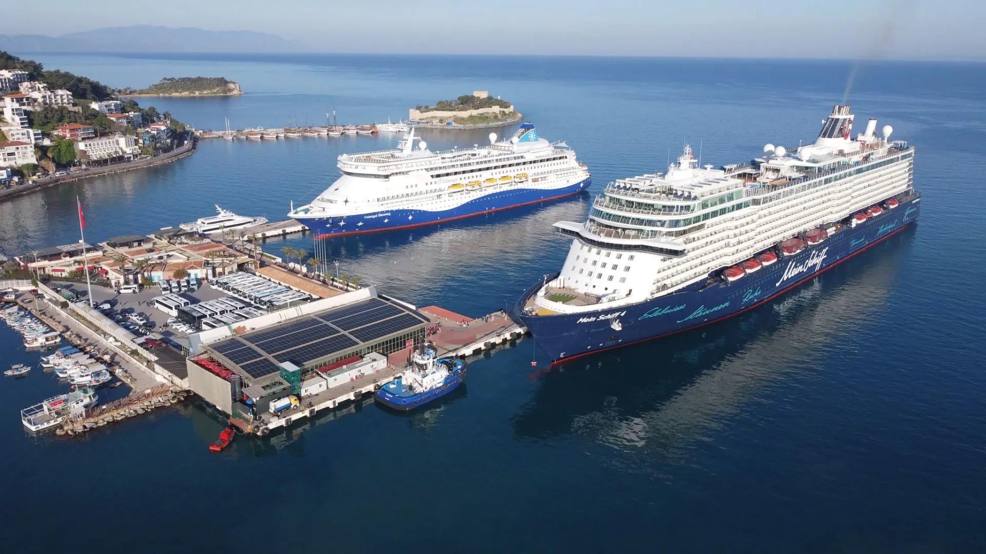 Transfert VIP privé port croisière Kusadasi Éphèse ruines antiques Mercedes luxe