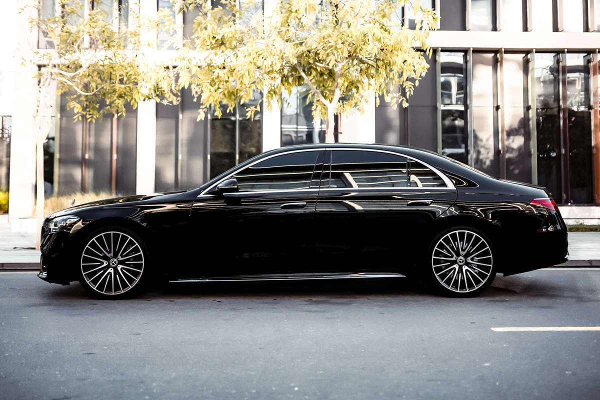 Armored Mercedes S-Class - BYZAS Executive Protection Turkey
