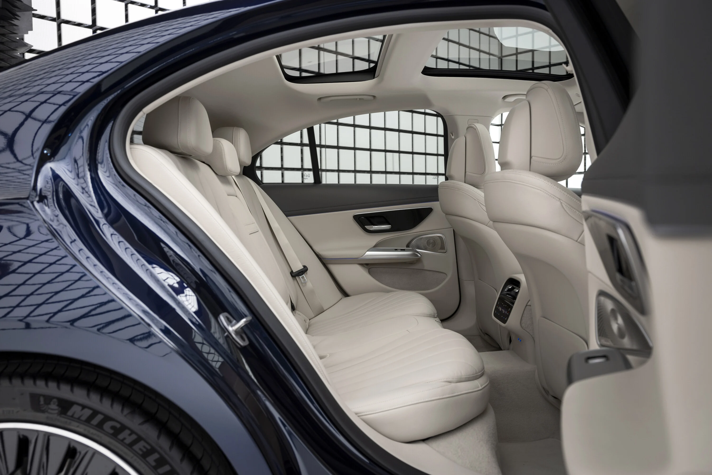 Elegant Mercedes-Benz E-Class interior for professional executive transfers Istanbul