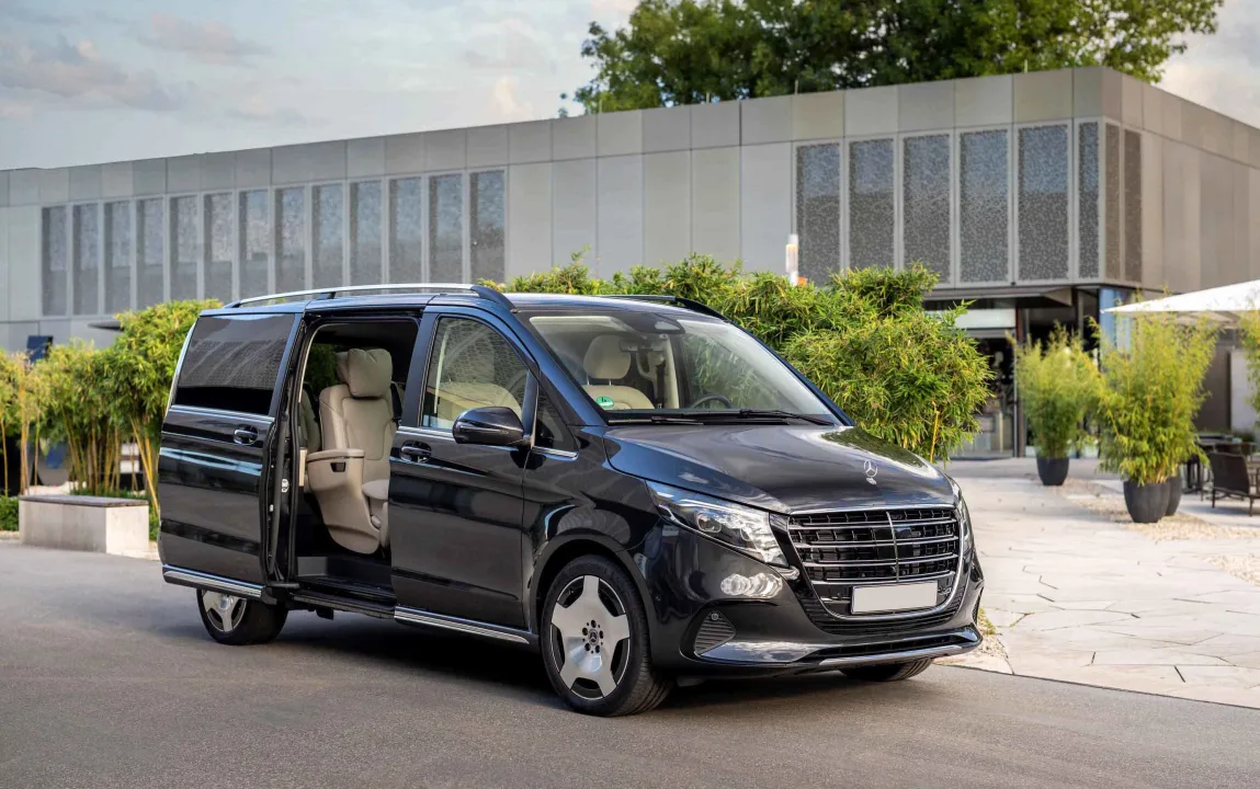 UEFA Europa League Final 2026 Istanbul luxury Mercedes V-Class VIP transportation corporate hospitality executive transfer chauffeur service match day logistics coordination professional ground transport